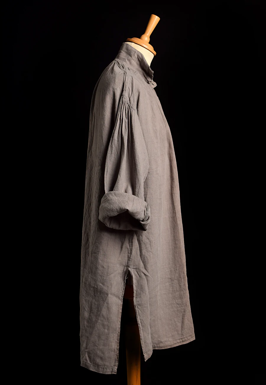 Broken Down C18th Linen Shirt (SH120B) - Image 7