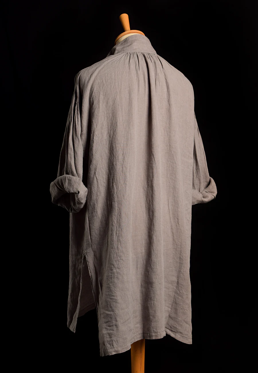 Broken Down C18th Linen Shirt (SH120B) - Image 8