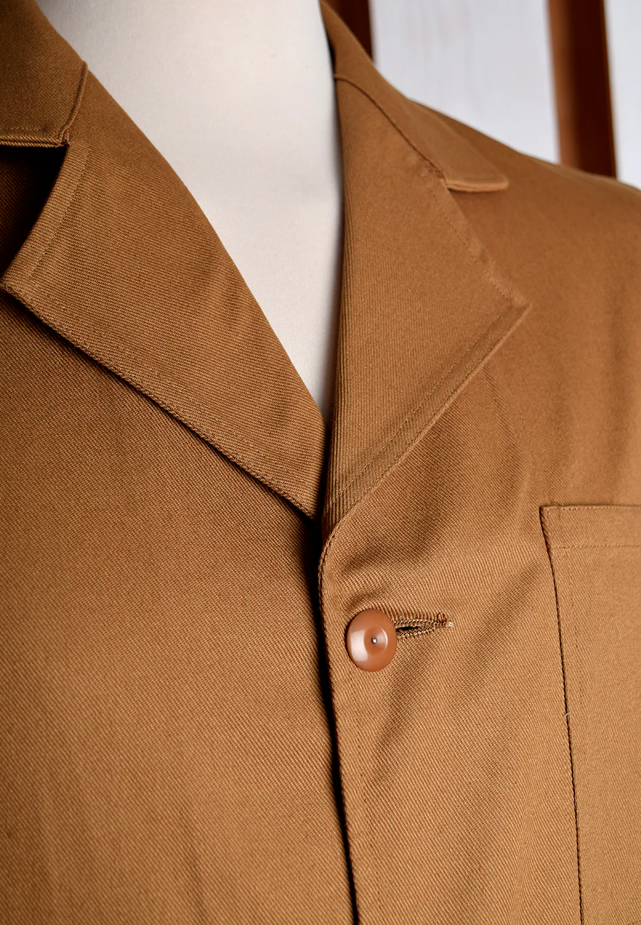 Brown Shop Coat (JA116) - Image 4