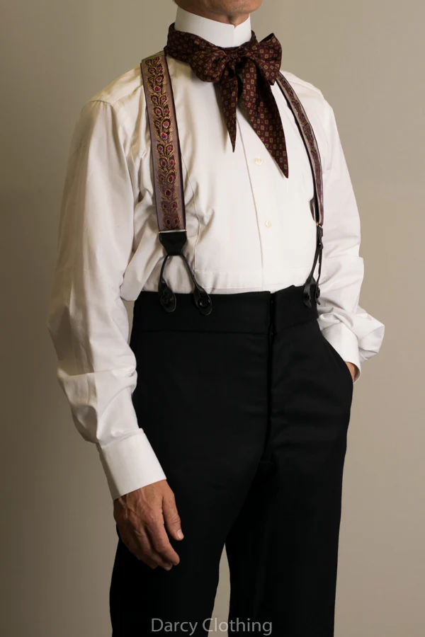 REDUCED C19th bib front shirt (SH160R) - Image 6