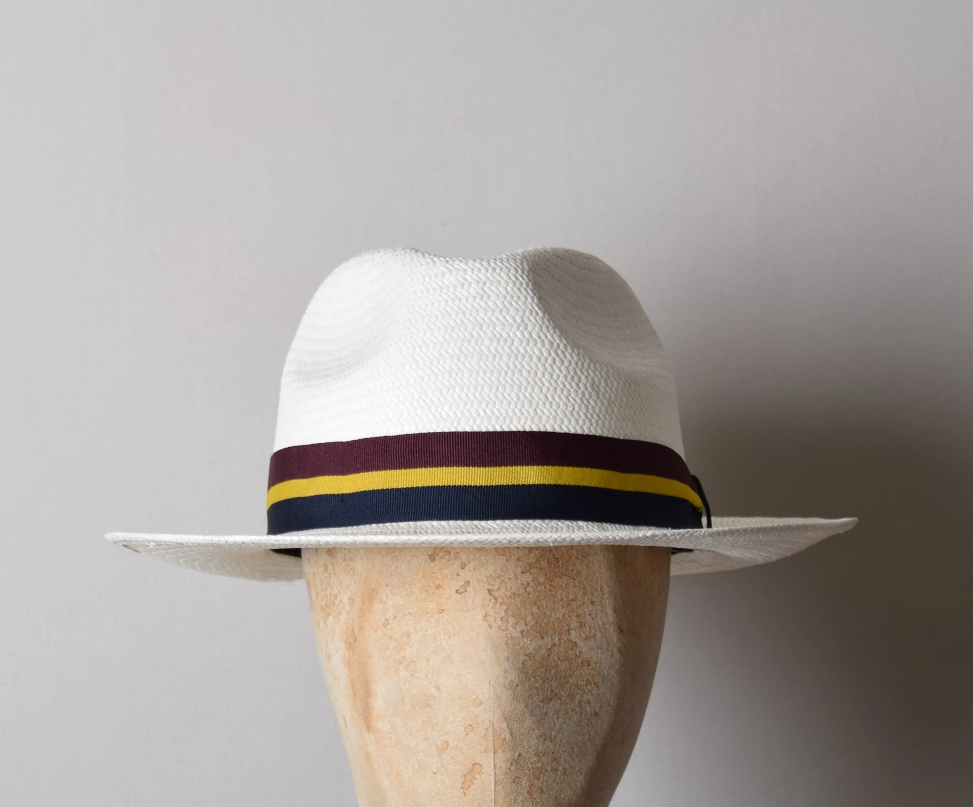 Regimental Panama in Bleached Straw (HA340) - Image 2