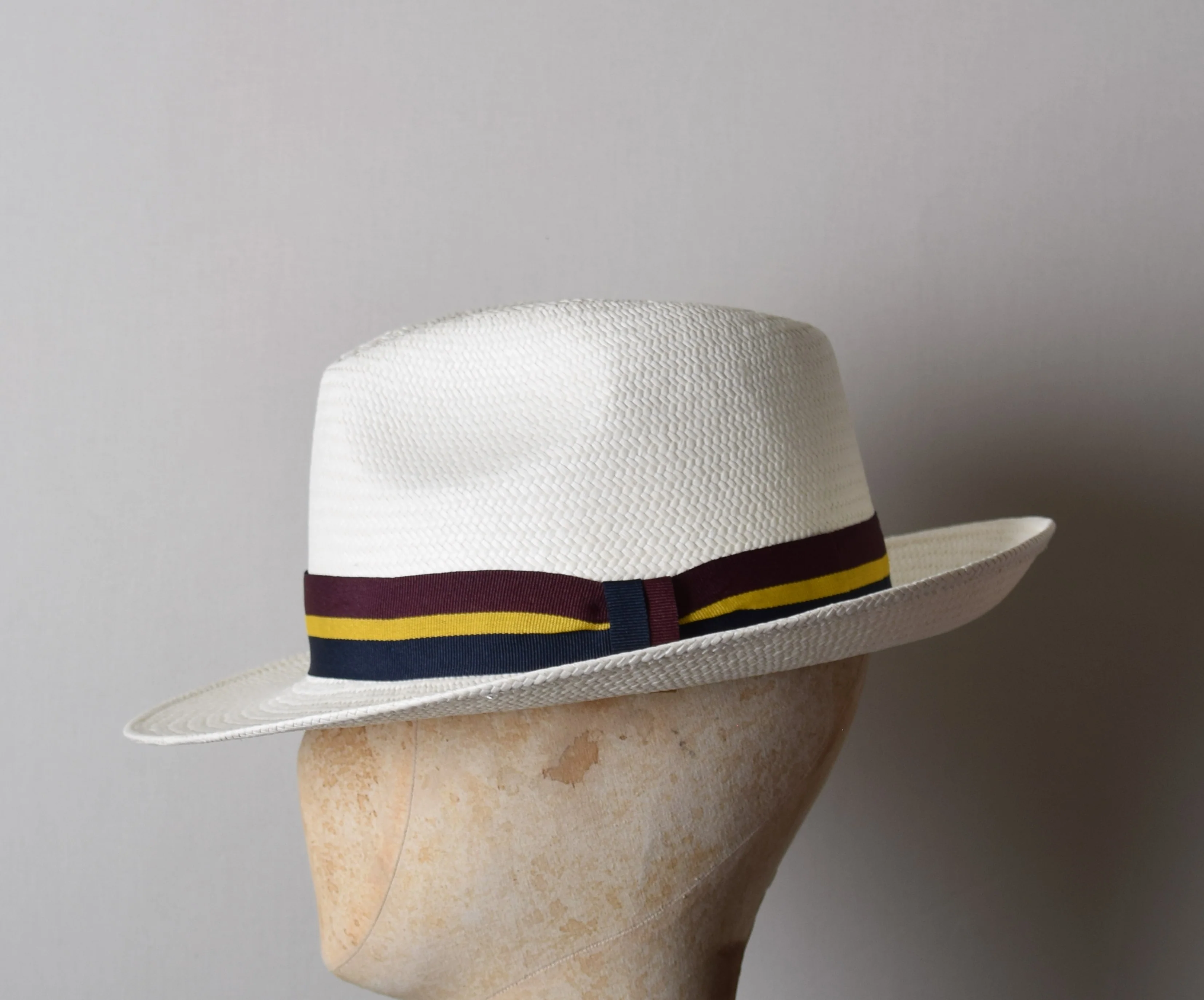 Regimental Panama in Bleached Straw (HA340) - Image 3