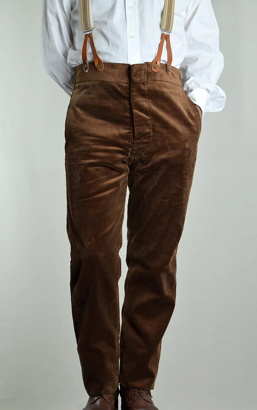 Corduroy Fishtail Back Trousers. 7 colourways (TR600) - Image 11