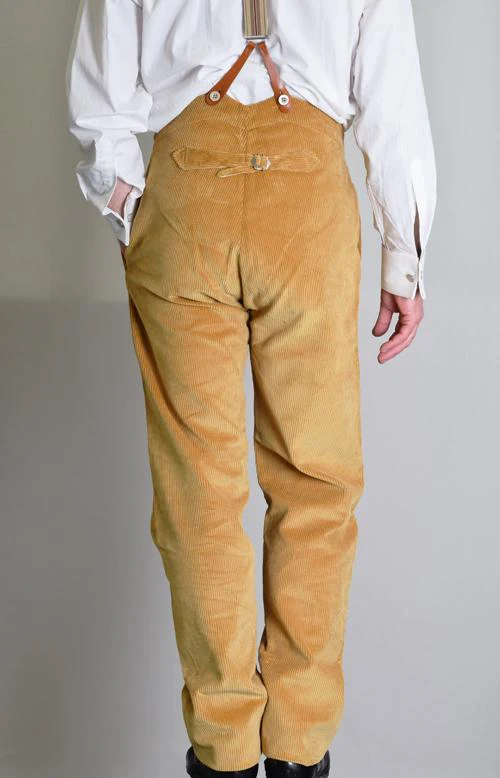 Corduroy Fishtail Back Trousers. 7 colourways (TR600) - Image 8