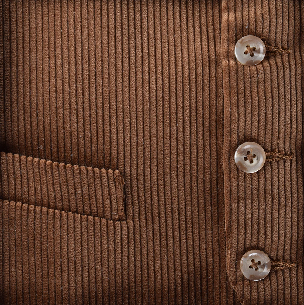 Cotton Corduroy Waistcoats - 7 Colourways (WC600) - Image 5
