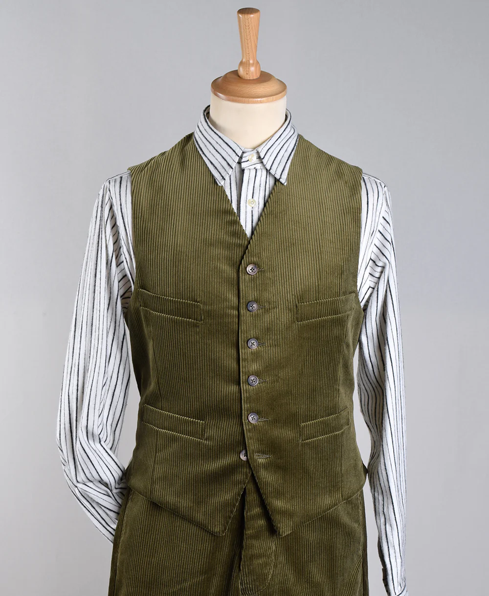 Cotton Corduroy Waistcoats - 7 Colourways (WC600) - Image 8