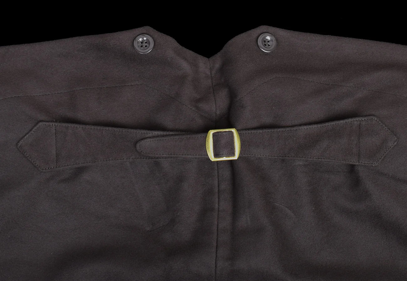 Cotton Moleskin Fishtail Back Trousers. 6 colourways (TR700) - Image 4