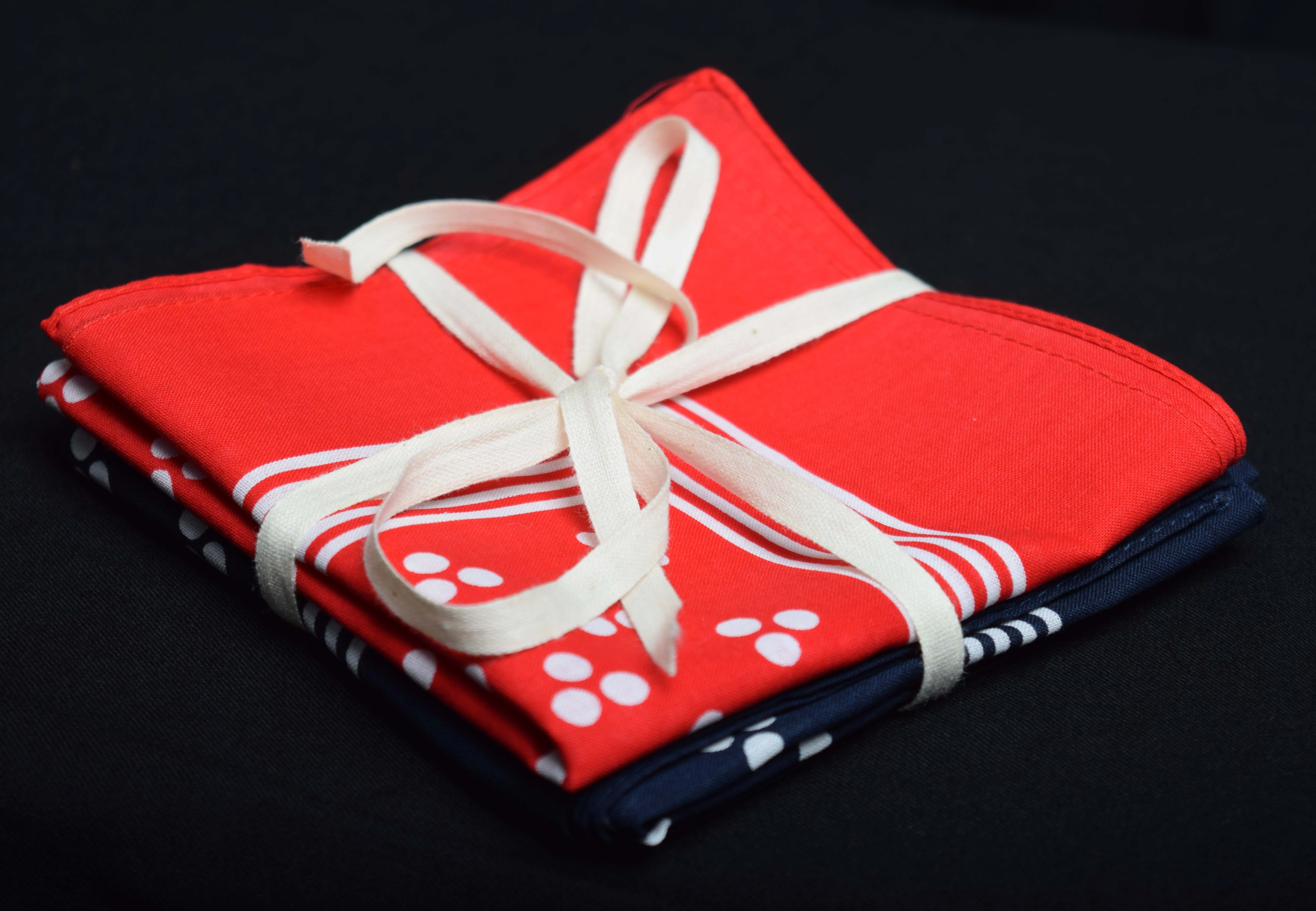Printed Cotton Pocket Handkerchiefs/ Bandana (HA100) - Image 3