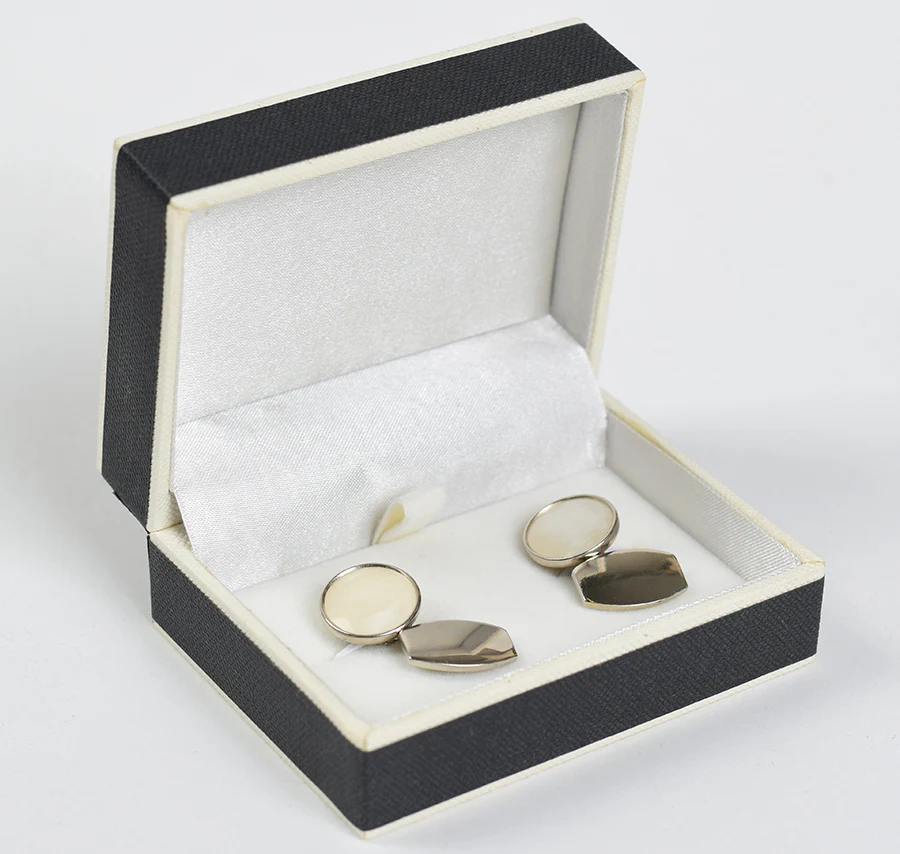 Double Sided Vintage Chain Cuff Links (ST920) - Image 5