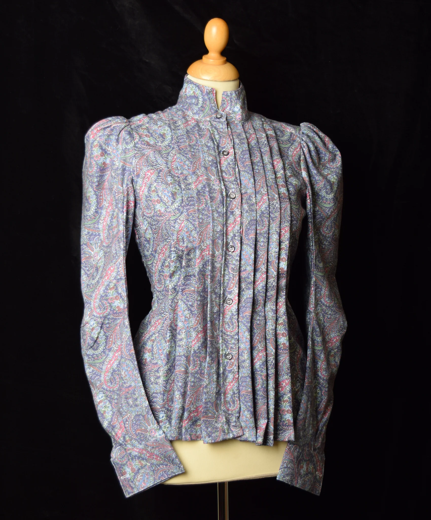 Liberty Print Fabric Ladies Victorian Blouse (BL002) - Image 15