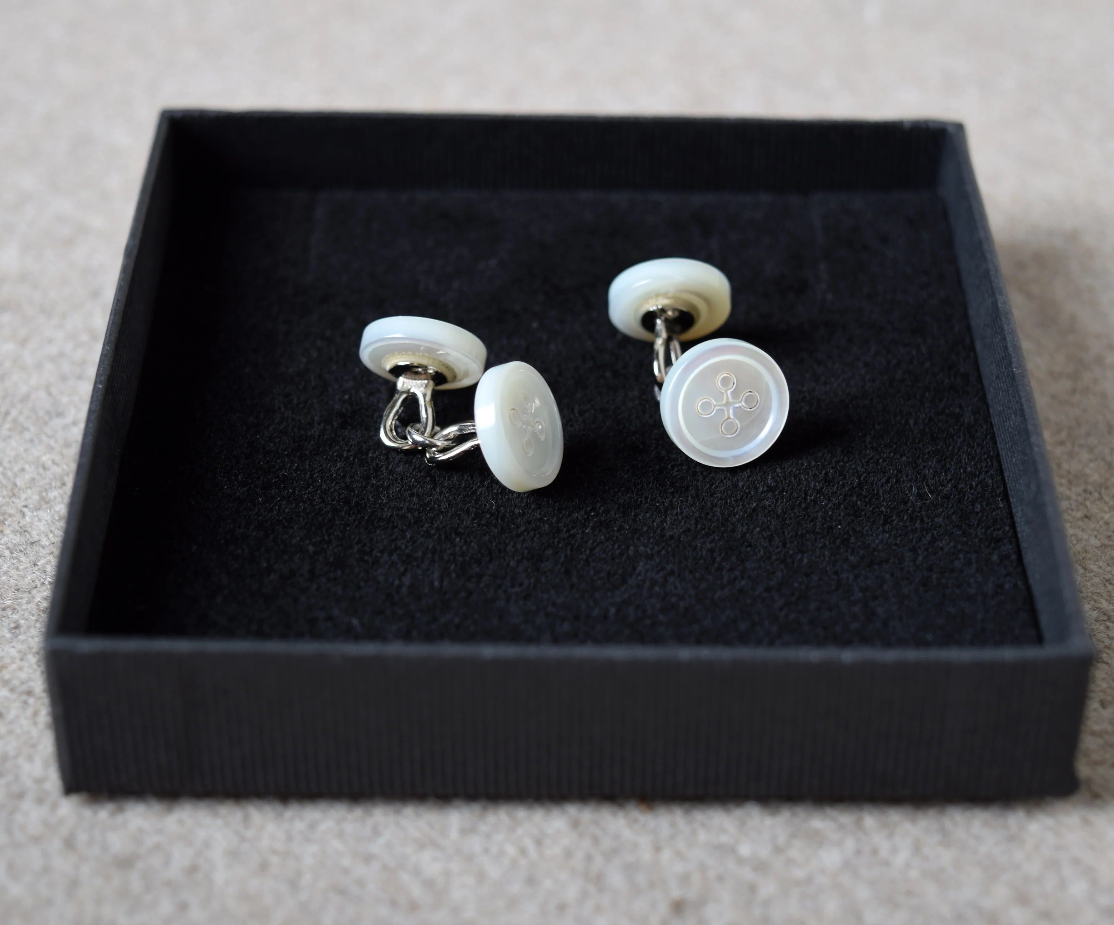 Mother Of Pearl Cuff links (ST900) - Image 4