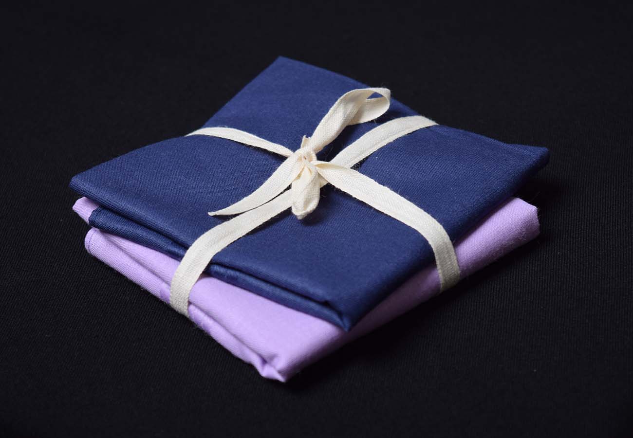 Plain Cotton Pocket Handkerchiefs (HA123) - Image 2