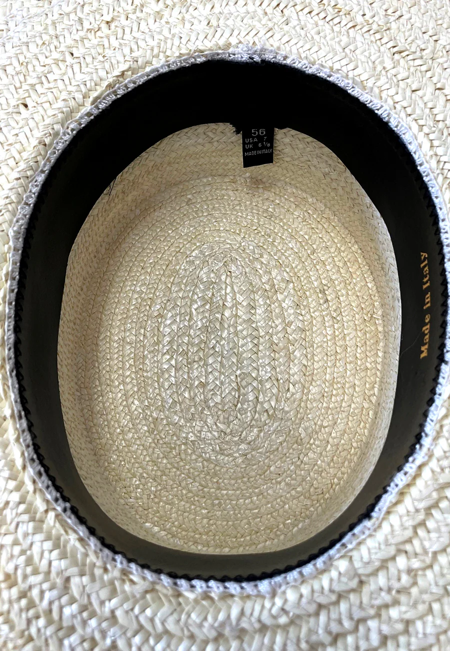Traditional Straw Boater Hat (HA112) - Image 7