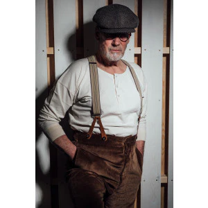 The Vintage Shirt Company Long Sleeve Button Front Vest (UN2200) - Image 5