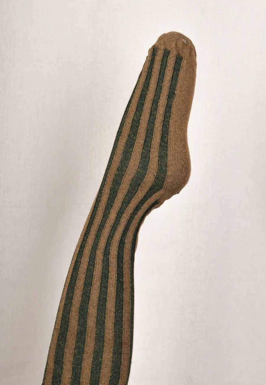 Vertical Striped Cotton Stockings (SO158) - Image 4