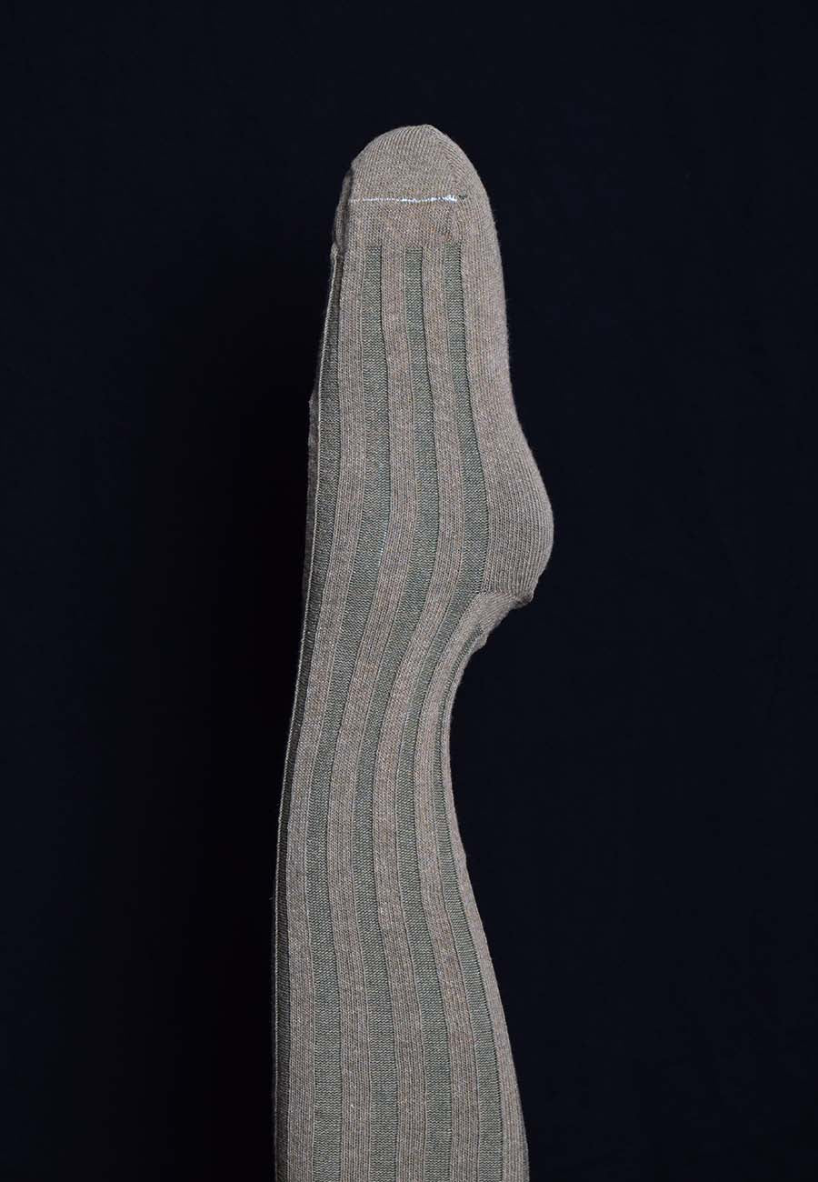 Vertical Striped Cotton Stockings (SO158) - Image 5
