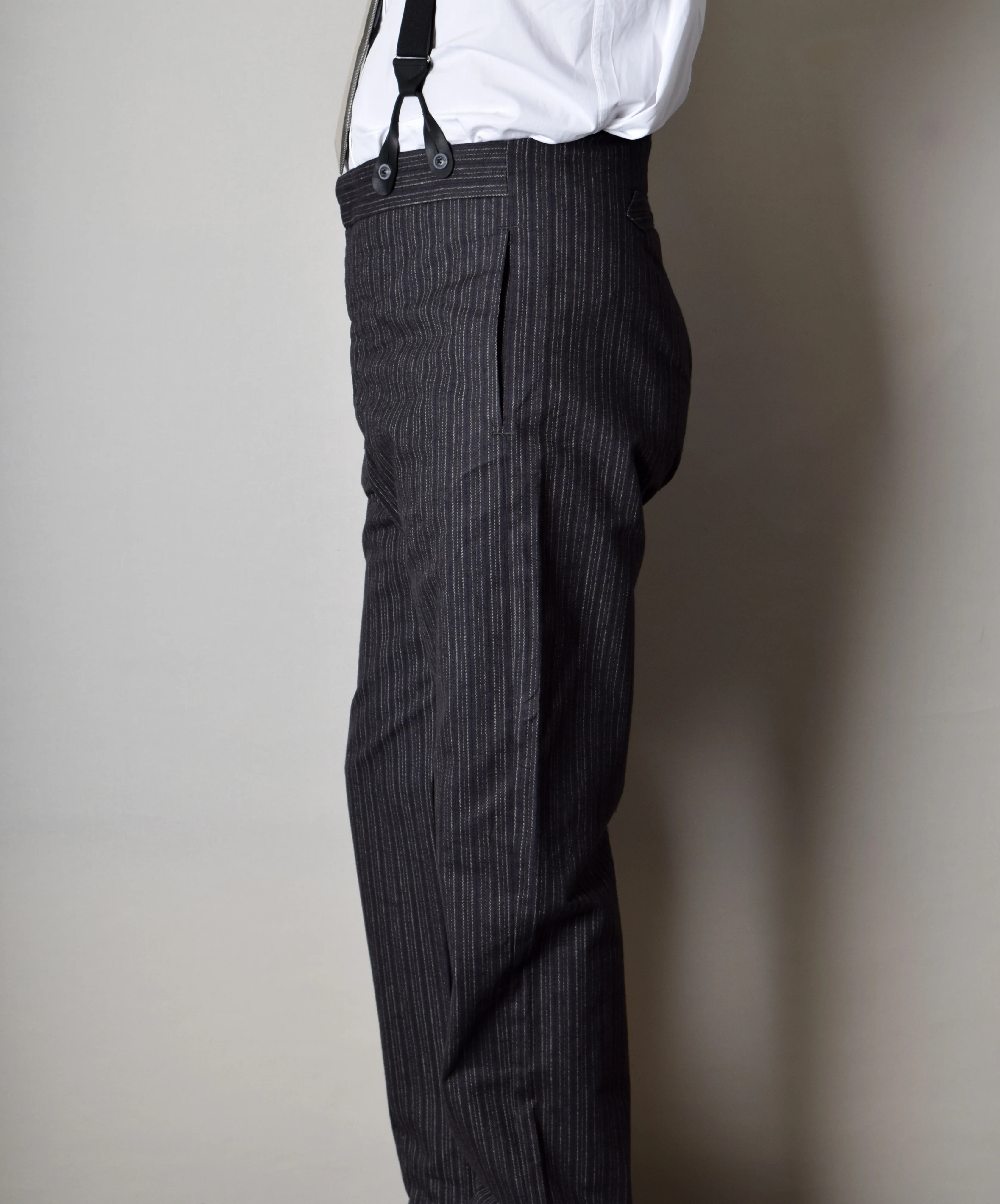 Western Stripe Fishtail Back Trousers (TR1200) - Image 4