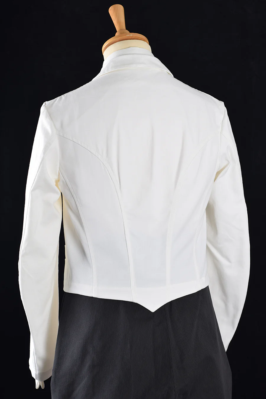 White Cotton Drill Mess Jacket (JA112) - Image 2