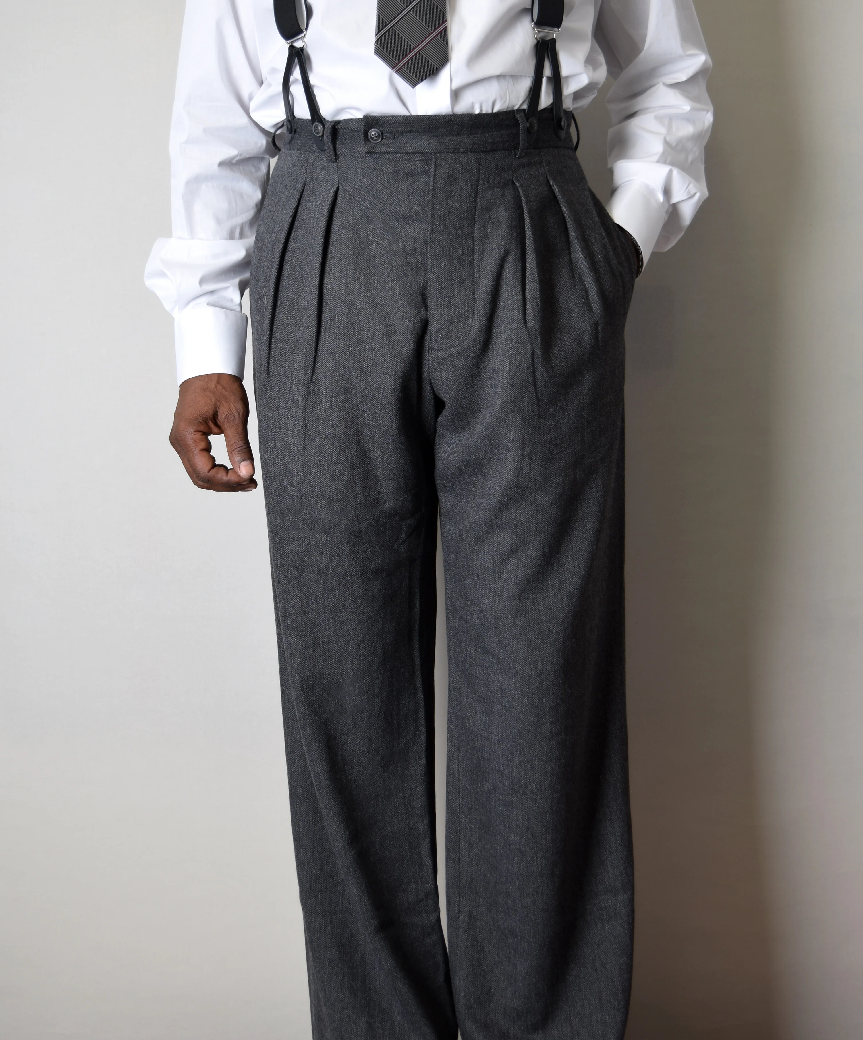 Limited Edition Pleated Front Trousers (TR1920-L) - Image 12